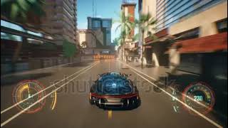 Fake 3D video game. 4K racing around the city#Shortsvideoviral