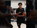 Bilal and Kyshawn getting some work in  #washingtonwizards #nba #basketball