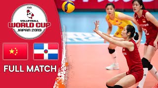 China 🆚 Dominican Republic - Full Match | Women’s Volleyball World Cup 2019