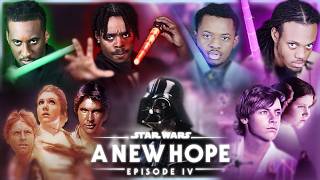 OUR FIRST TIME REACTING TO STAR WARS EPISODE IV "A NEW HOPE" GROUP REACTION