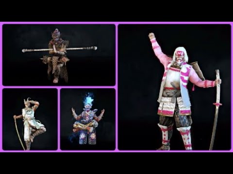 For Honor fashion showcase Kensei&shaolin - YouTube