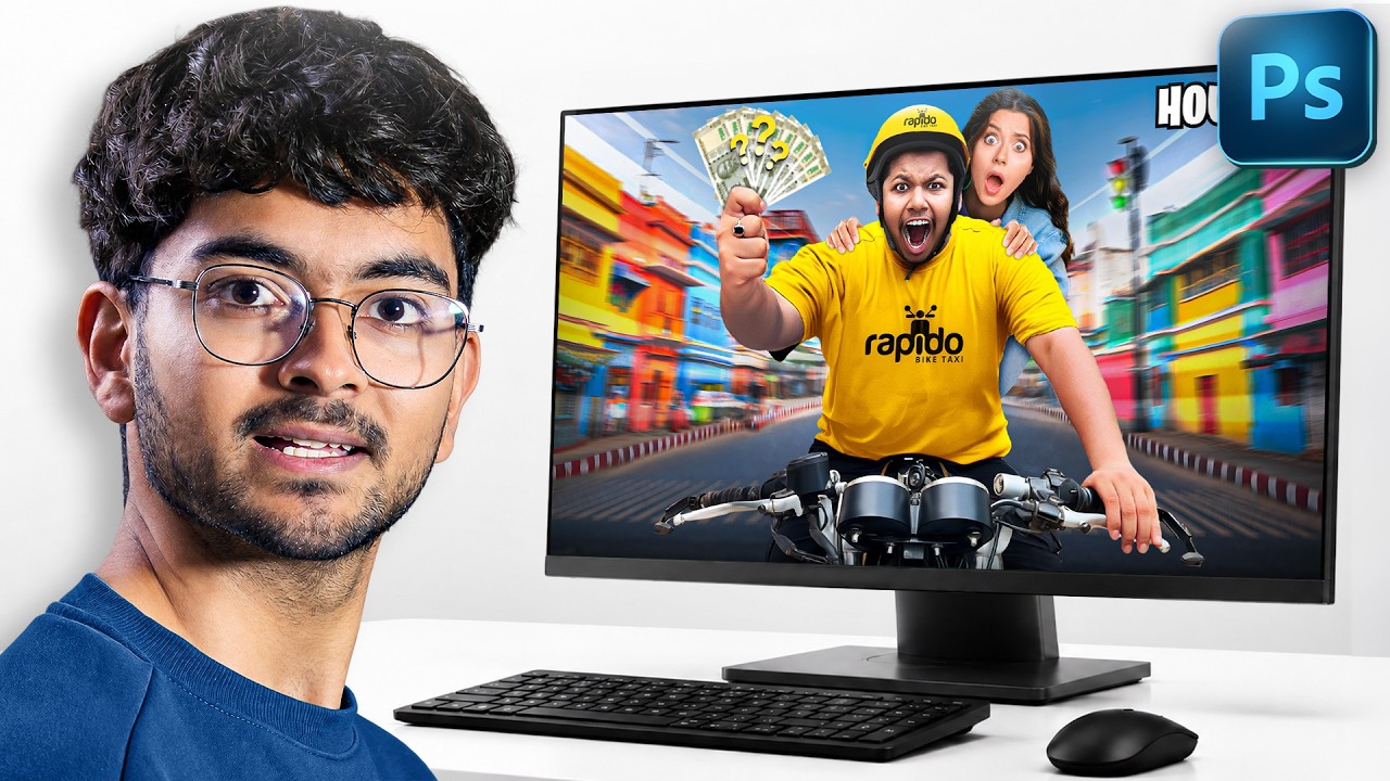 Make Viral Thumbnail Design in Photoshop