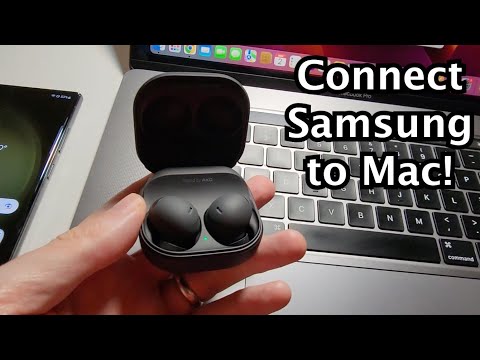 How to Connect Samsung Galaxy Buds 2 Pro to MacBook!