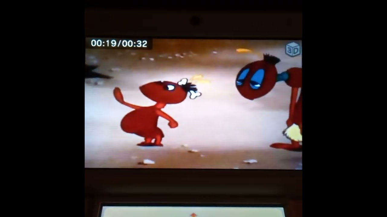 Uncle Donald's Ants (1952) Ant Crash Scene (Low Pitched and Slowed Down)