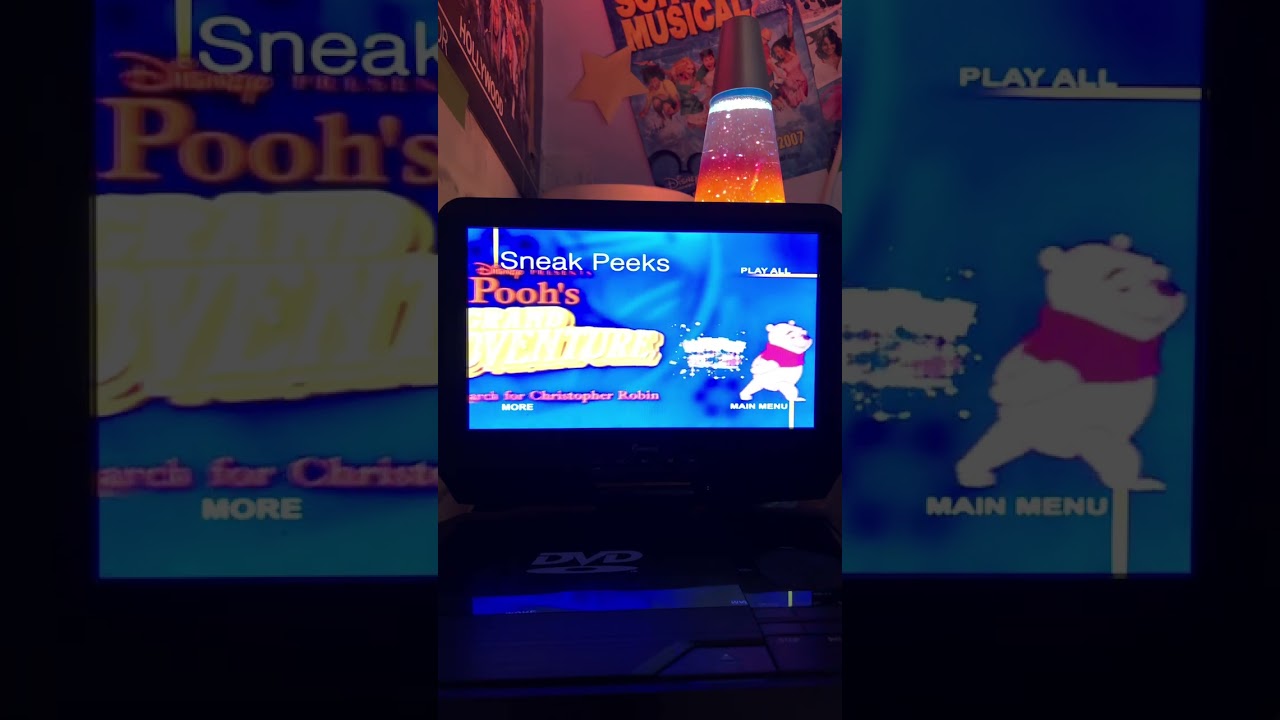 Sing Along Songs: The Bare Necessities 2006 DVD Menu