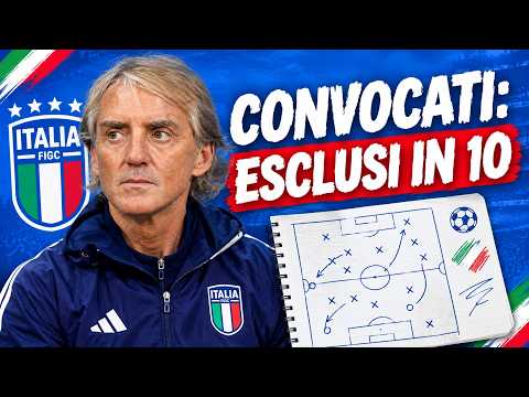 Video TURCHIA-ITALIAsorpresa Mancini, NON CONVOCATI in 10Un calciatore LASCIA il RITIRO!