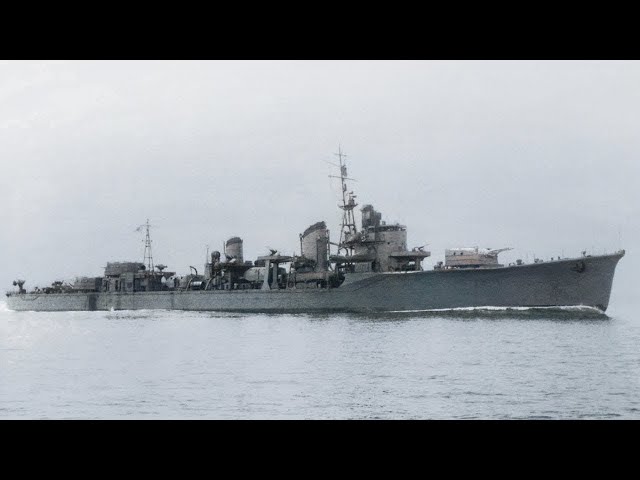 The Destroyer that Couldn't Save Musashi - YouTube