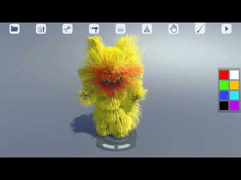 Yak - runtime hair editor
