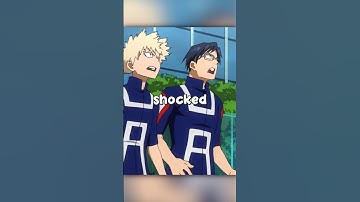 Midoriya shocks the entire class🤯 #mha #myheroacademia