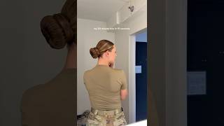 if you do a sock bun every day you truly amaze me😭 #sockbun #hairtok #miltok #militarylife Hair Gel