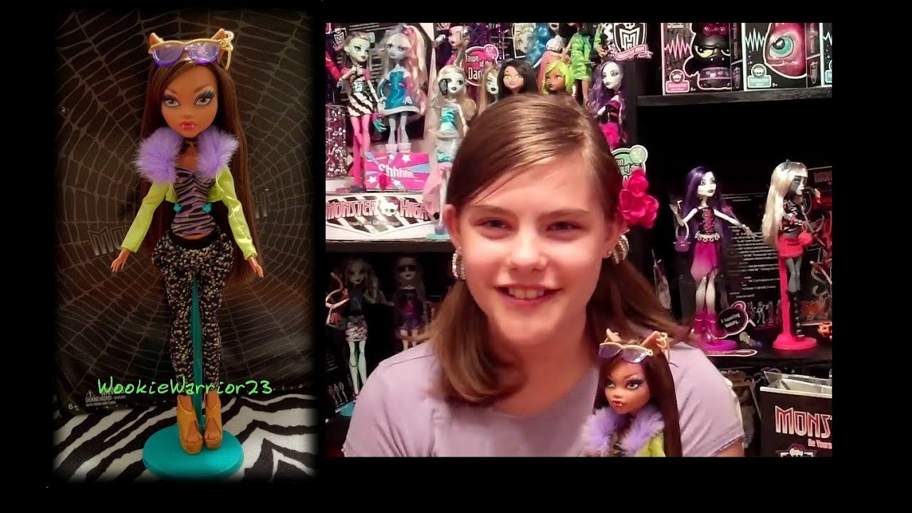 Monster High Clawdeen Wolf fashion Pack Review By WookieWarrior23 - YouTube