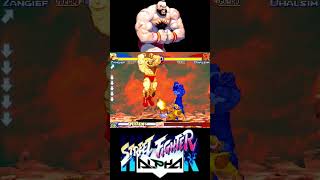 Zangief Parry Dhalsim Hyper Street Fighter Alpha #streetfighter