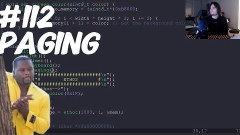 Day 38 of Building An Operating System | Programming everyday day 112