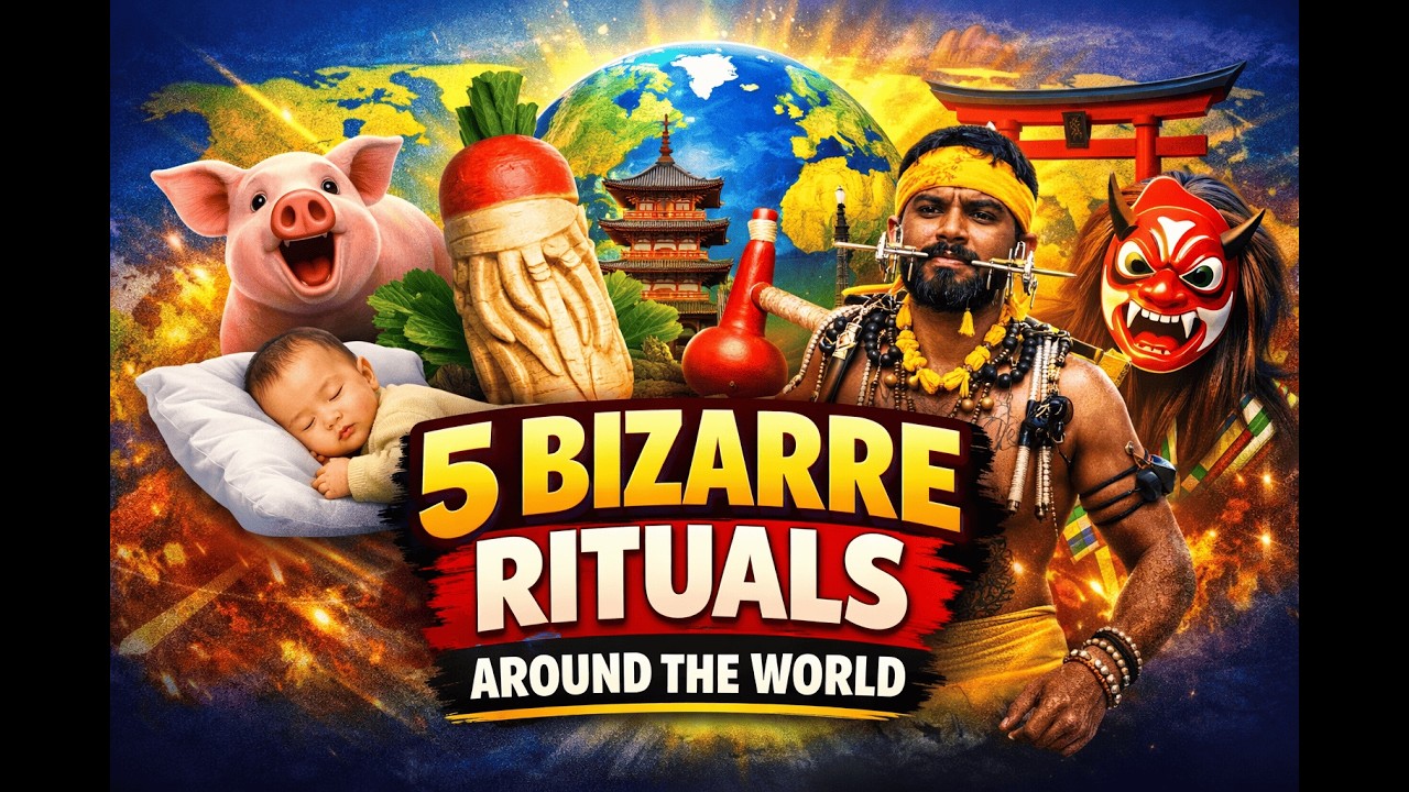 World ke 5 Sab Se Bizarre Rituals | Strange & Shocking Traditions - YouTube