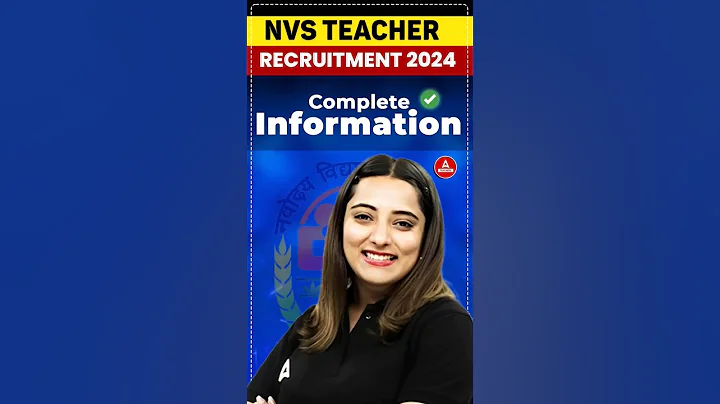 NVS Teacher Recruitment Information #teachersadda247 #teachersadda247 #nvsadda247 - DayDayNews