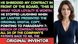 CEO Shredded My Contract I Seized 34 Patents. | #CorporateCheckmate