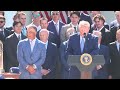 Trump welcomes the World Series champion Los Angeles Dodgers to the White House | full video