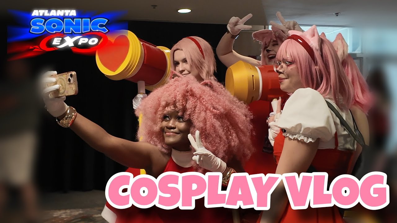 SONIC EXPO ATLANTA 2025 COSPLAY VLOG!