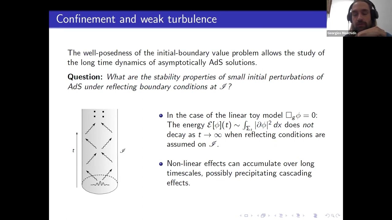 Georgios Moschidis | Weak turbulence for the Einstein–scalar field