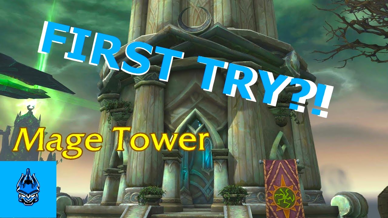 TRYING MAGE TOWER FOR THE FIRST TIME EVER!!! - IamSamc6 World of