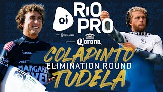 Griffin Colapinto vs. Miguel Tudela | Oi Rio Pro - Men's Elimination Round Heat Replay