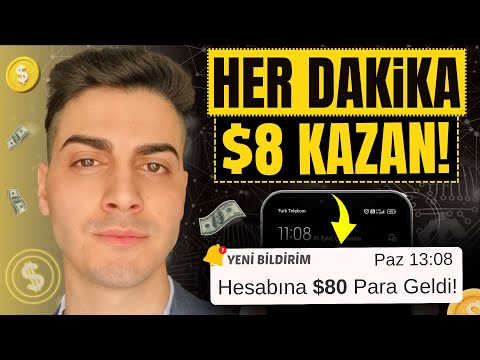 1 DAKİKALIK REKLAM İZLEYEREK $8 PARA KAZAN! 💰 (KANITLI) - İnternetten Para Kazanma | Dolar Kazanma