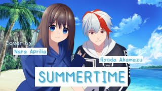 Download Lagu 【Cover】SUMMERTIME "Kimi No Toriko" - Cinnamons x Evening Cinema [Nara Aprilia x @RyodaAkamazuCh ]