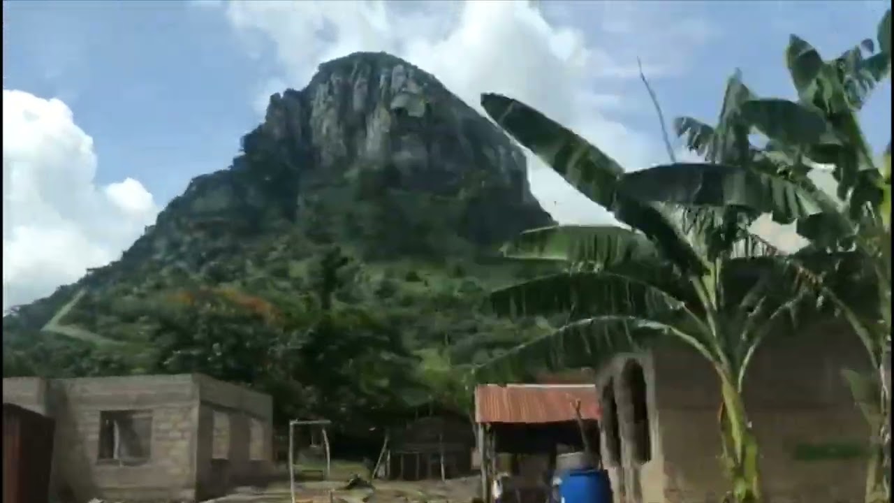 On the road to Ho in Volta region we came across this amazing scenery.