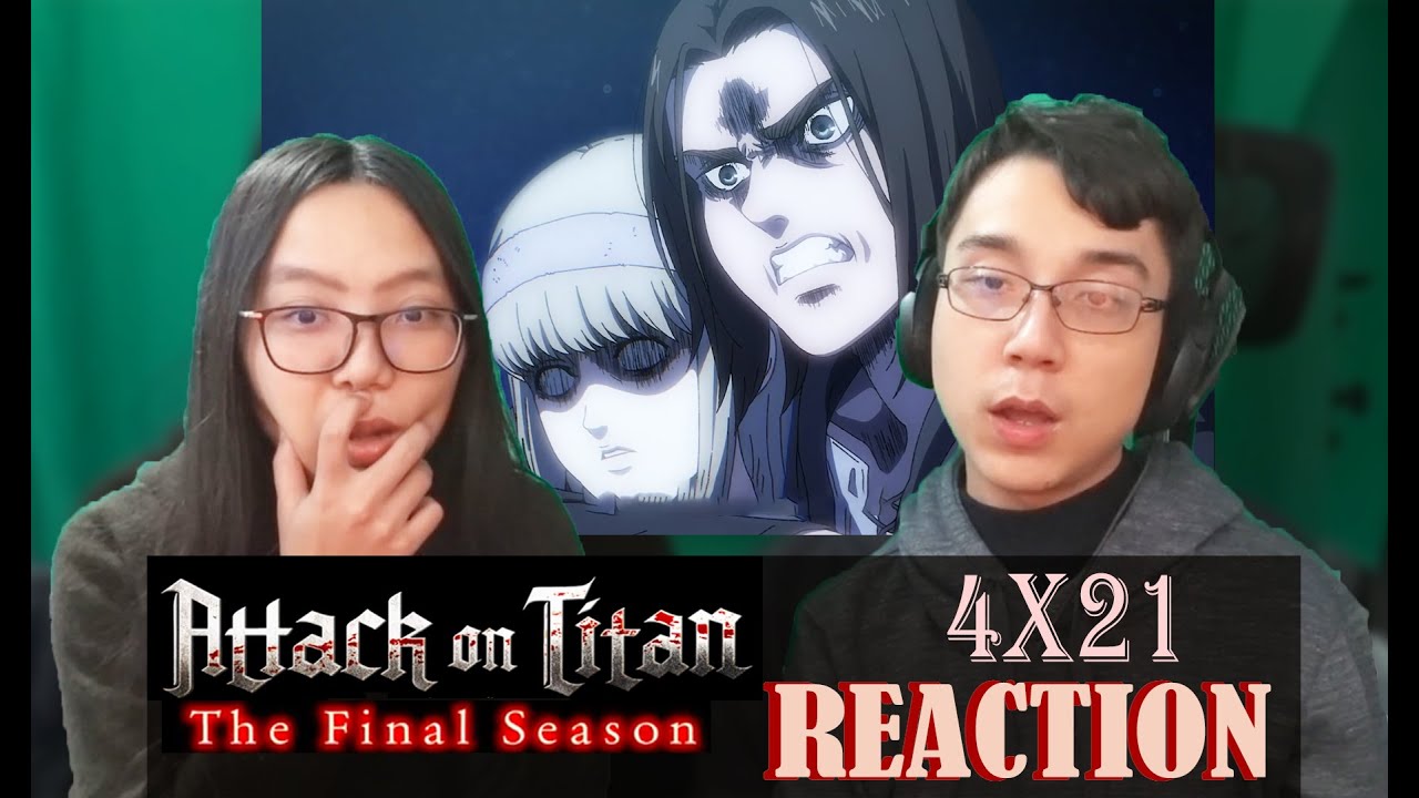 Attack on Titan (Shingeki No Kyojin) 4X21| "From You, 2000 Years Ago" | REACTION