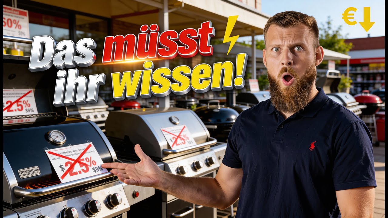 Die Grillbranche senkt die Preise!