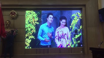 Lắp đặt màn hình Led P1.875 tại UBND Quận Ba Đình