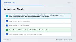 Microsoft Sentinel Playbooks: Logic Apps, Permissions, and Triggers | SC-200