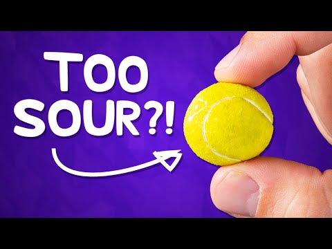 Sour Tennis Ball Gum - Sour Tennis Ball Gum