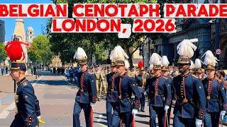 BELGIAN CENOTAPH PARADE, LONDON, 2026