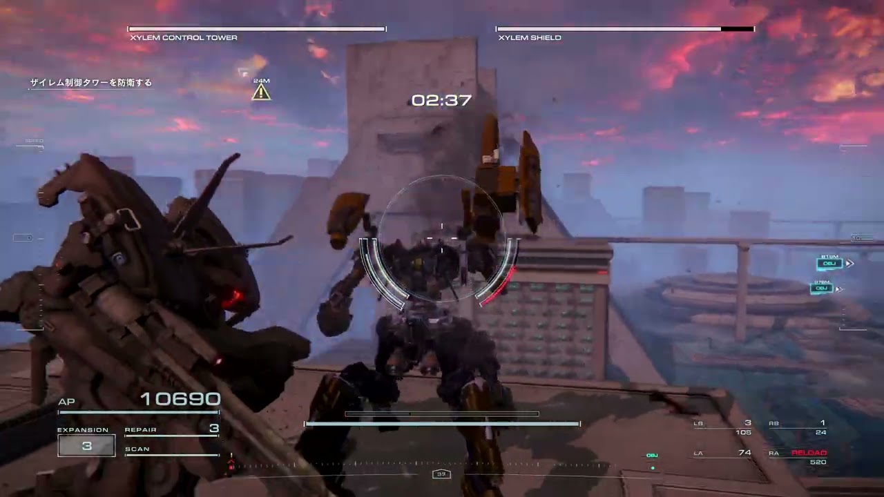 [BGM差し替え]49-無人洋上都市掌握[AC6]