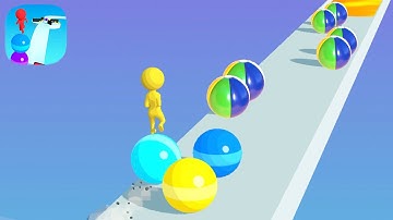 Stack Rider Game 🔮⚽🏃‍♀️ - Android/iOS Max Level Gameplay (145-53) Stack Colors Game SCG56THYOK