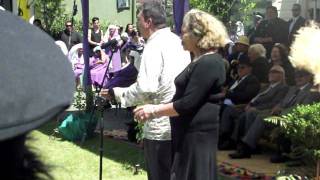 Ruia Aperahama sings at Ratana 25/1/2012