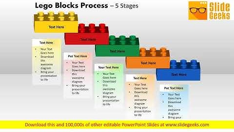 Powerpoint Slidelayout Process Lego Blocks Ppt Process