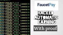 Faucetpay 🤑Hacked Auto Bitcoin🤑|| with proof ||leftworld crypto