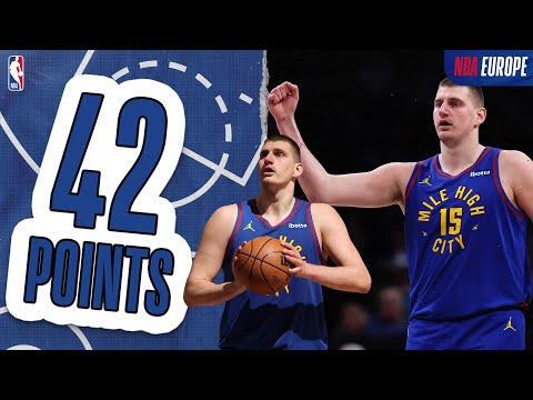 MAGICAL From The Joker 42 Points 12 Rebound 8 Assists All Plays V Washington Wizards 