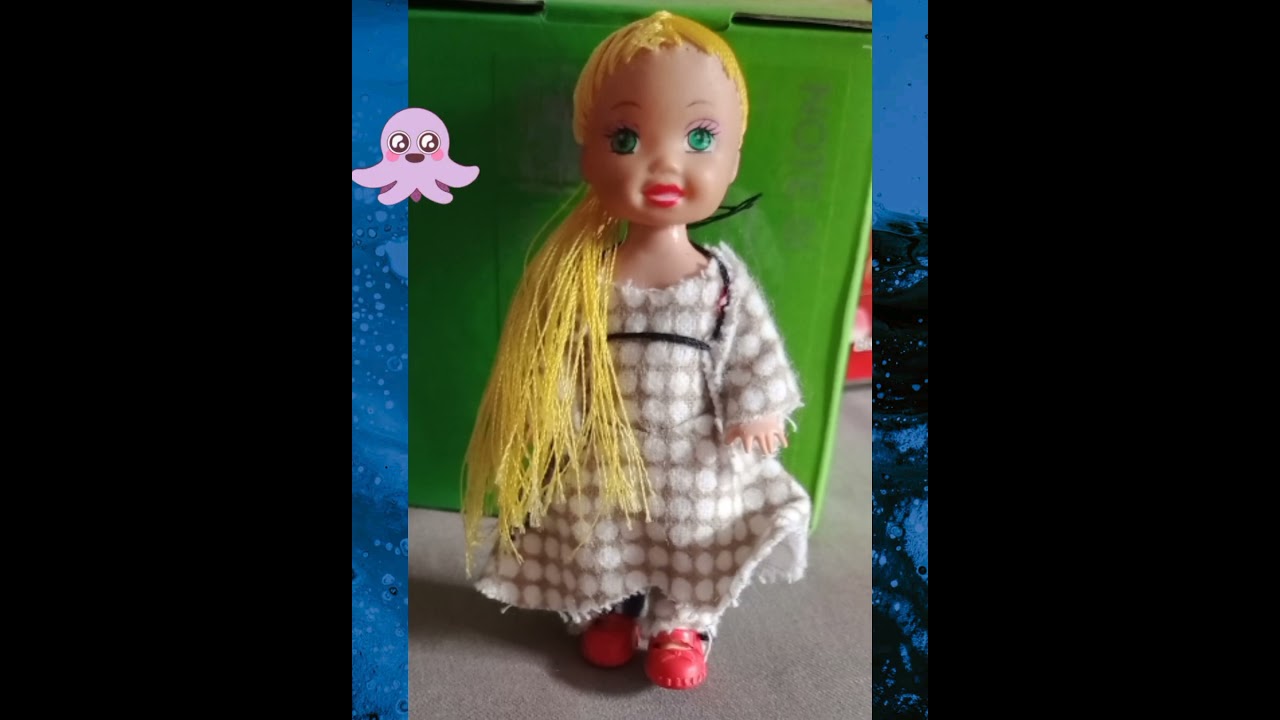 DIY Miniature Doll Dress 