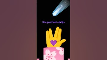 use your last four emojis to create something