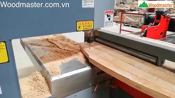 MÁY CƯA LỌNG CNC Mũi Router công nghệ mới lộng xong đi chà nhám luôn