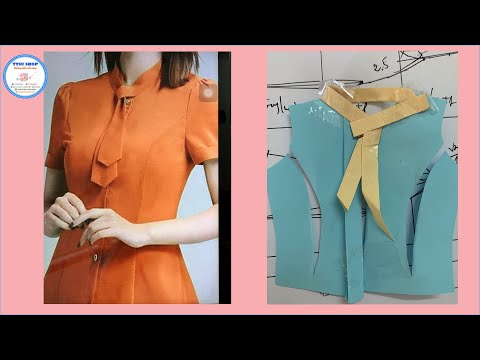 Video Cách cắt áo kiểu 3789 | May vá đơn giản | Dạy Cắt May... - youtube