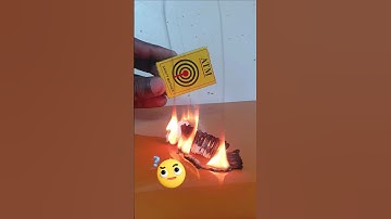 New experiment, with matchstick 😱🔥 | #shorts