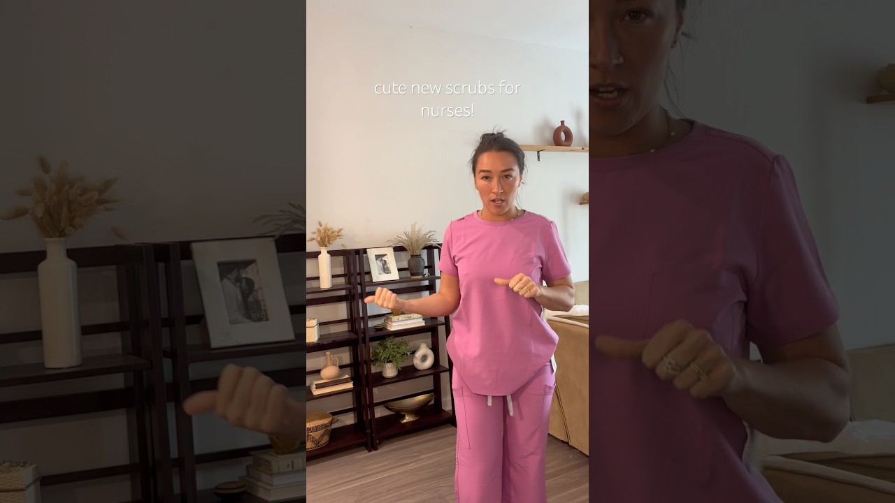 Cute scrubs for nurses! ​⁠