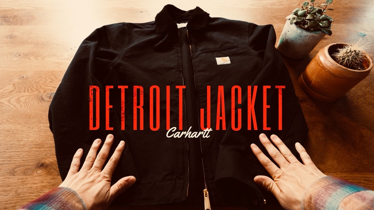 デトロイトジャケット サンプリング Carhartt WIP Detroito Jacket Unlined (Spring/Autumn) - YouTube