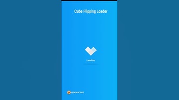 Cube Flipping Loader CSS Animation || #animation #css #loading  #coding #softwareengineer