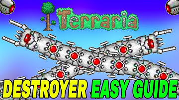 Terraria: Hoe je je voorbereidt op de Destroyer EASY Tutorial (Mechanical Boss Guide)