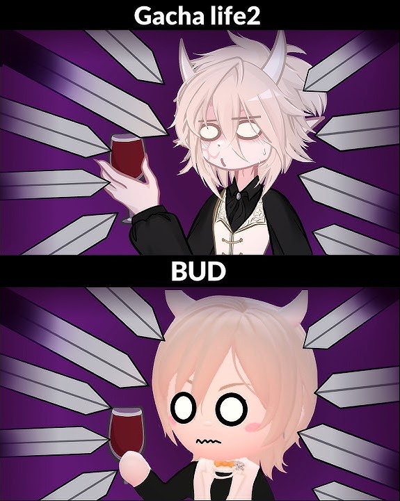 Gacha life2 and BUD💜The owner of the idea: @widedoggo #BUD #gachaclub #gacha #gachagacha #edit